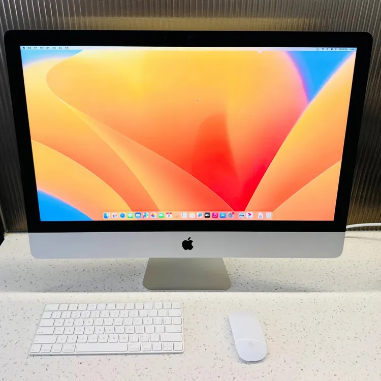 95新 Apple/苹果 iMac一体机台式电脑超薄前台办公5K独显设计游戏