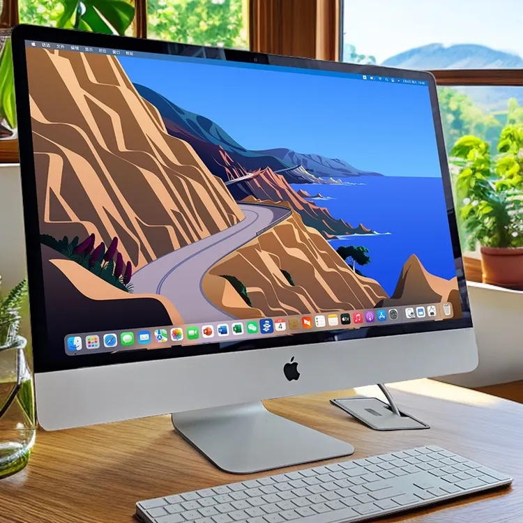 95新 Apple/苹果 iMac一体机台式电脑超薄前台办公5K独显设计游戏