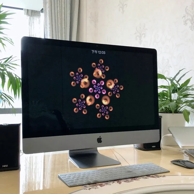 95新 Apple/苹果 iMac台式一体机电脑超薄办公i5i7游戏家商用设计