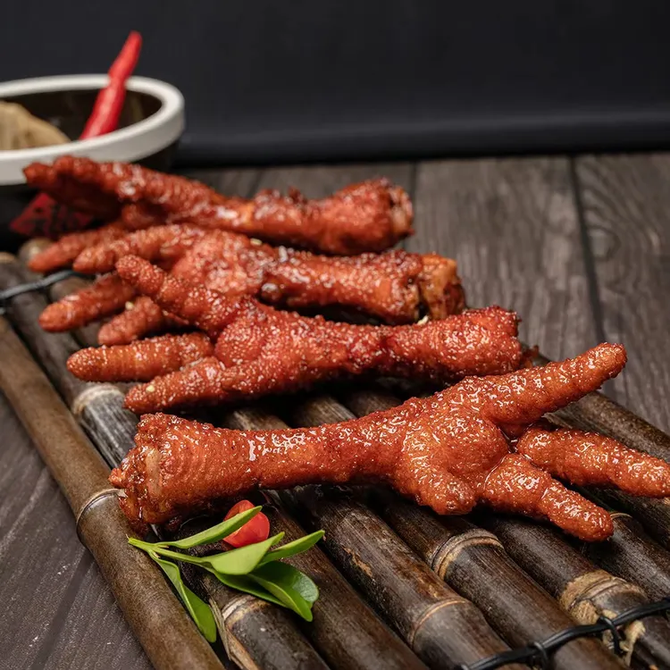 虎皮凤爪卤香味香辣味夜宵零食独立包装开袋即食味道小包装秘制