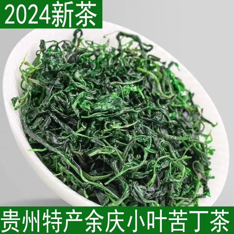 2024新茶余庆小叶苦丁茶正宗青山绿水嫩芽叶毛冬青贵州特产高山茶