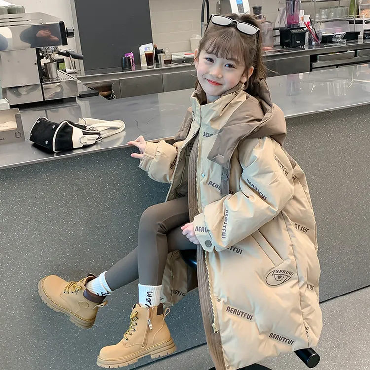 巴拉巴拉男孩女孩女童冬装羽绒服2025新款洋气儿童冬季白鸭绒外套