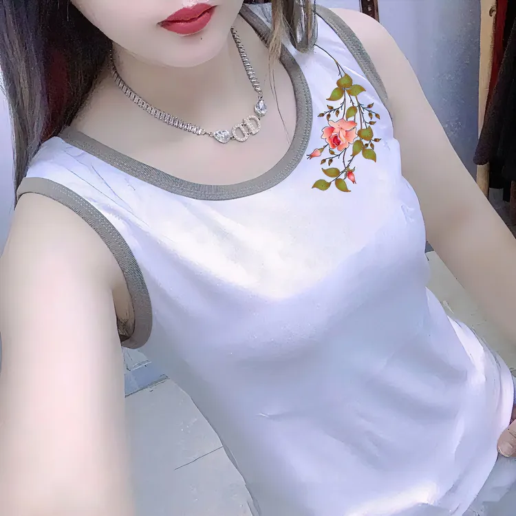 100%纯棉洋气背心修身吊带打底外穿高档无袖拼接上衣打底衫女新款