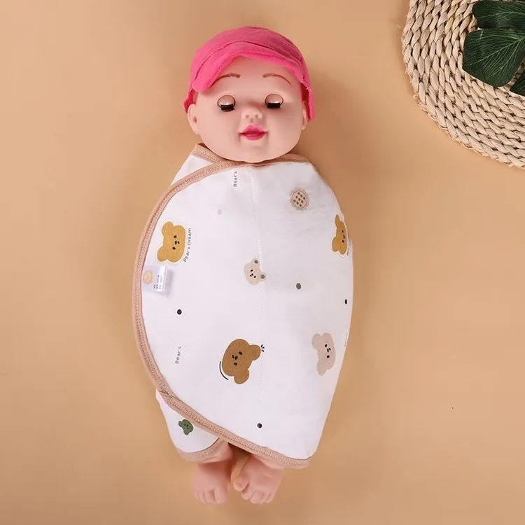 新生儿防惊跳襁褓薄款婴幼儿包巾婴儿护肚围静音睡觉神器四季通用