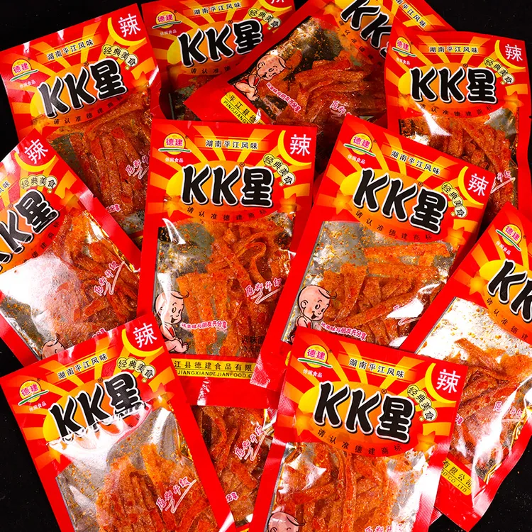 【9·9发15包】kk星网红辣条小零食8090儿时怀旧校园小卖部休闲麻辣