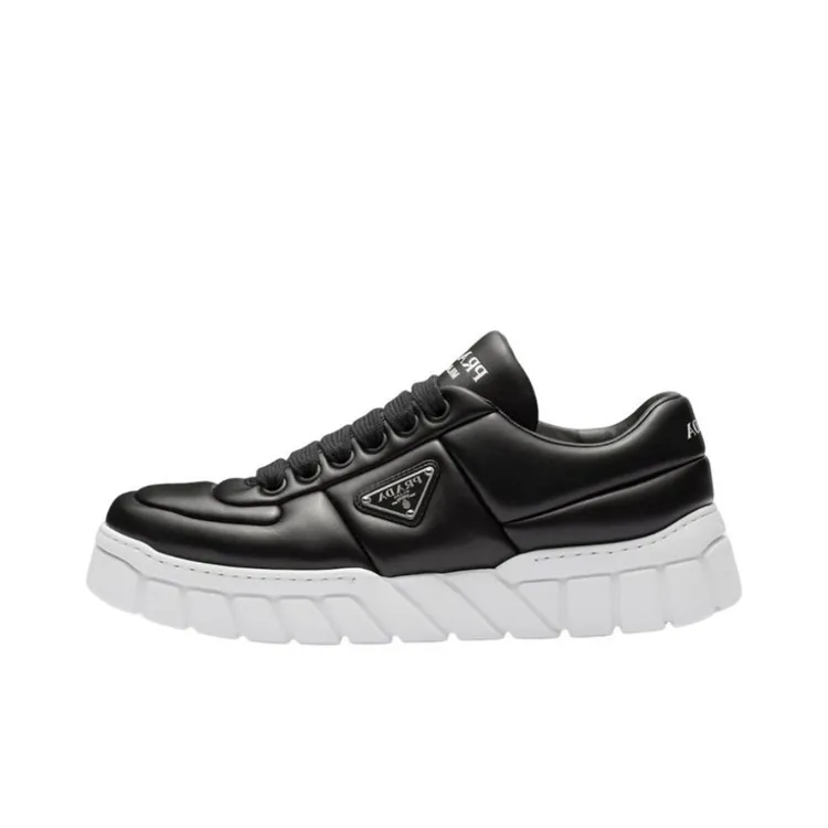 全新未使用 Prada/普拉达 男士羊皮超轻鞋底休闲鞋公价7700