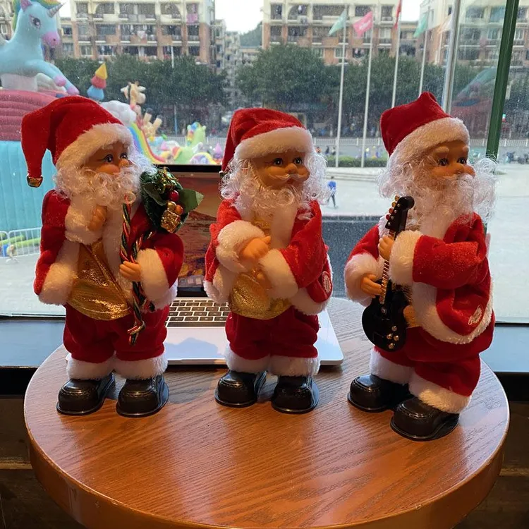 扭屁股圣诞老人圣诞节摆件礼物玩具抖臀节庆饰品装饰品新款2024