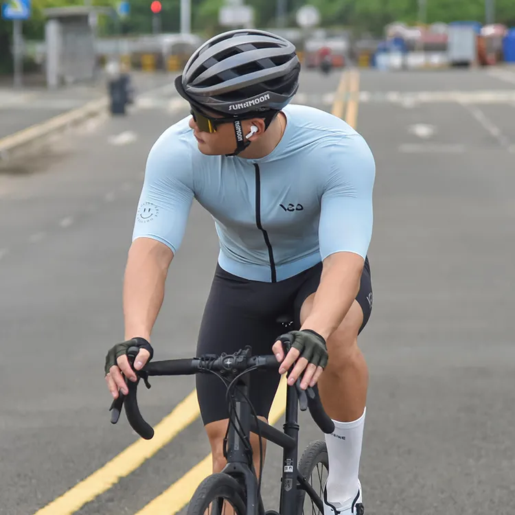 Veobike夏季公路车骑行服女款自行车男山地车速干上衣气动版轻逸