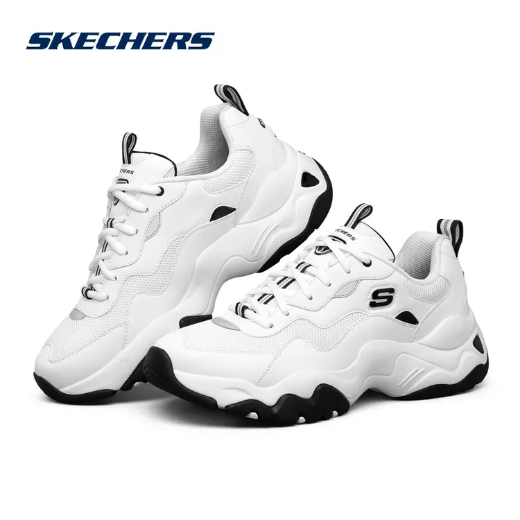 【男鞋】斯凯奇专柜款 休闲鞋新款潮流时尚运动鞋厚底老爹鞋熊猫鞋