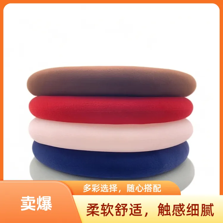 冬季毛绒方向盘套防滑耐磨保暖简约时尚汽车把套