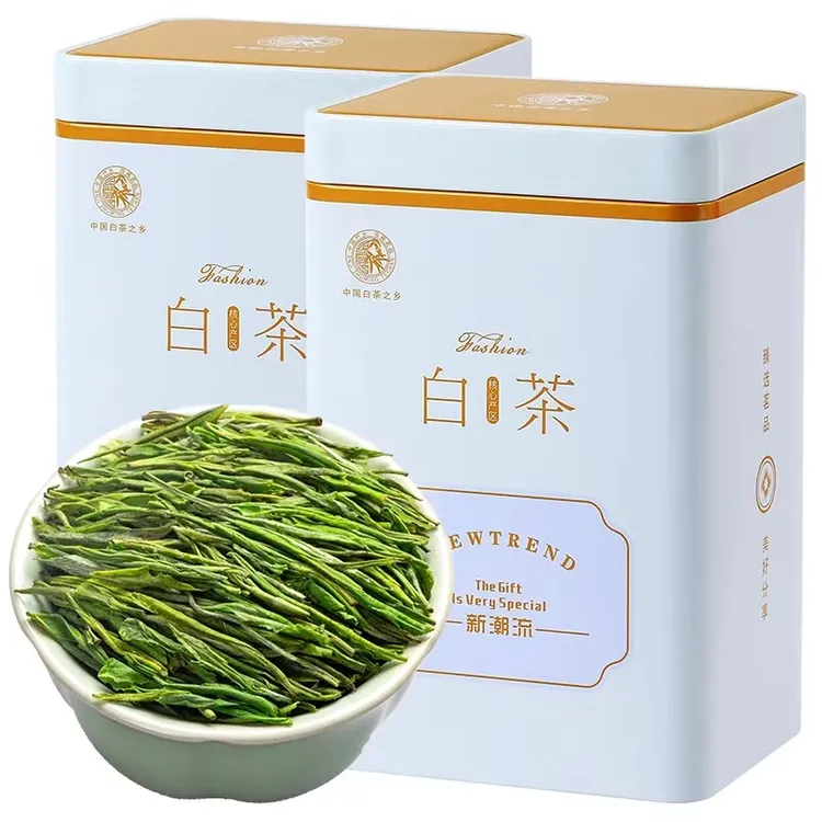 白茶2025年新茶珍惜白茶明前春茶绿茶浙江散装茶叶礼盒装