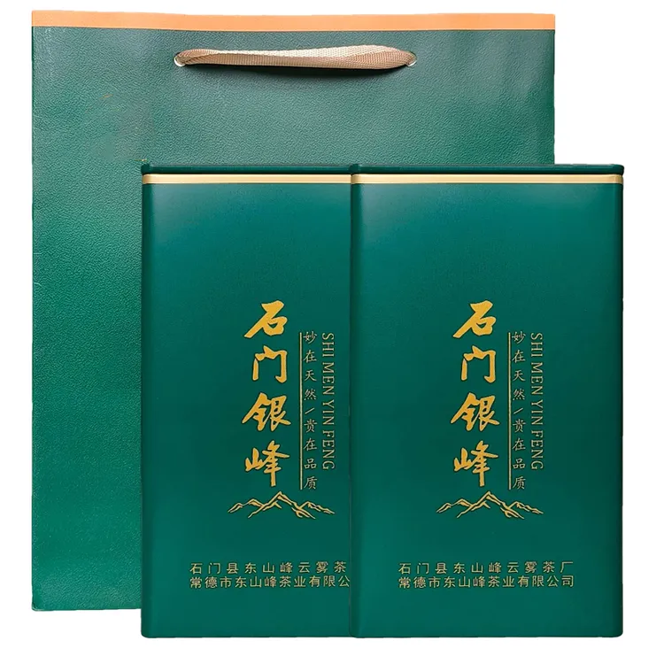 2025新茶东山峰石门银峰茶叶云雾毛尖绿茶明前嫩芽栗香型罐装