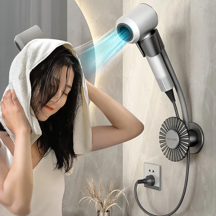 懒人吹风机支架免手拿固定免手持风筒解放双手电吹风壁挂架