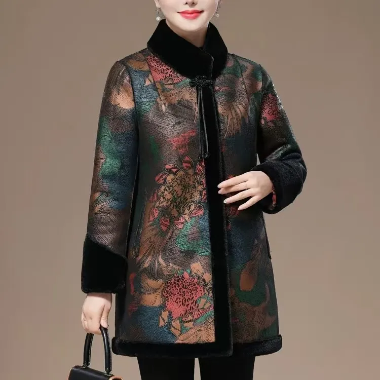 P0-682百搭外套妈妈装时尚女士上衣