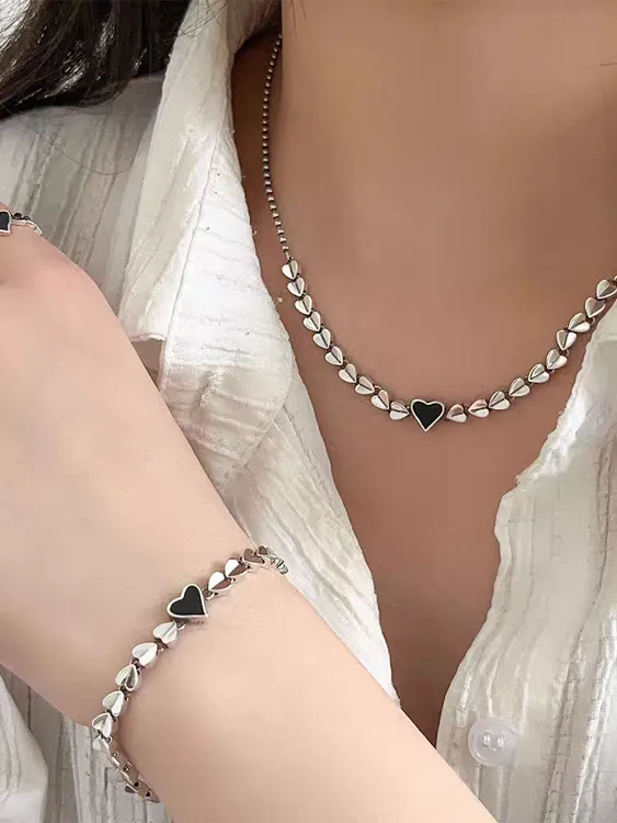 足银合成锆石银制品 足银银饰制品足银时尚潮流耳钉项链戒指气质