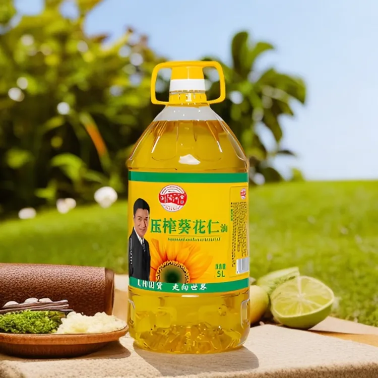 清香食用油大桶5L油甄选金典压榨葵花仁油葵花籽油