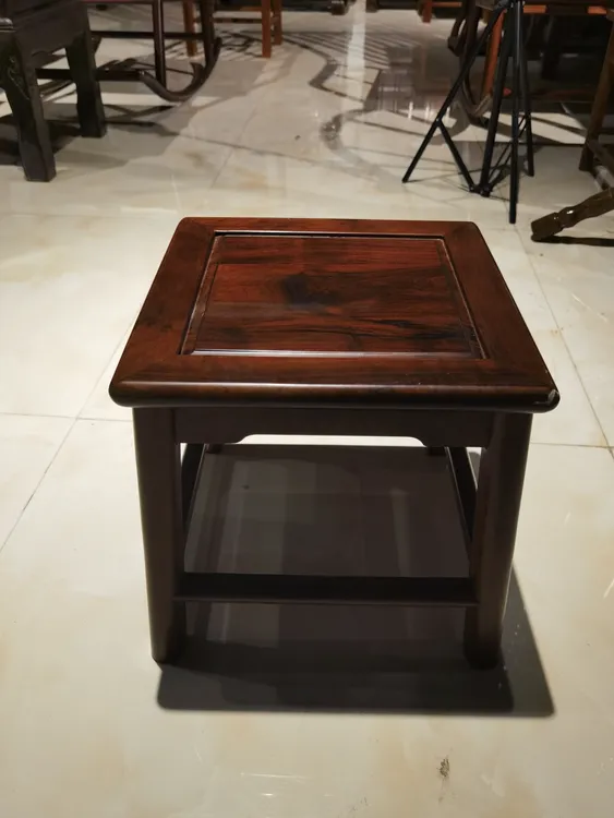 墨西哥酸枝木小方凳家用简约实木茶凳换鞋凳客厅餐凳