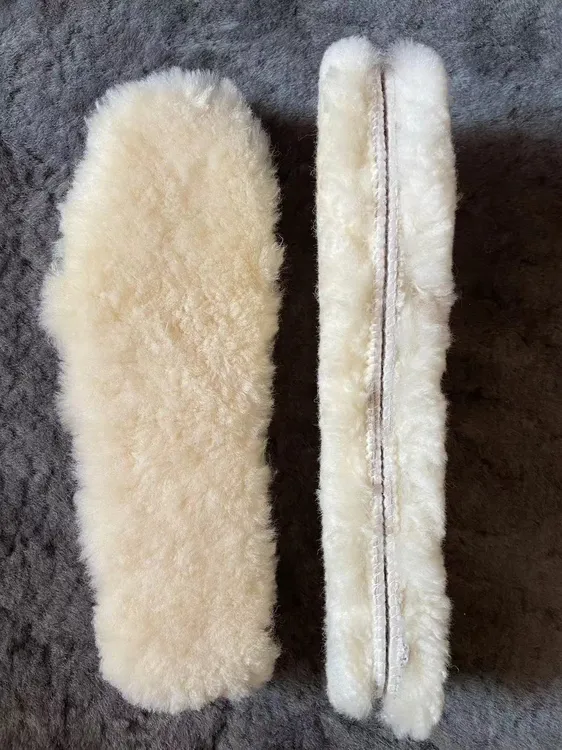 羊皮毛一体鞋垫真皮真毛保暖透气免洗软底厚款吸汗冬季舒适鞋垫子