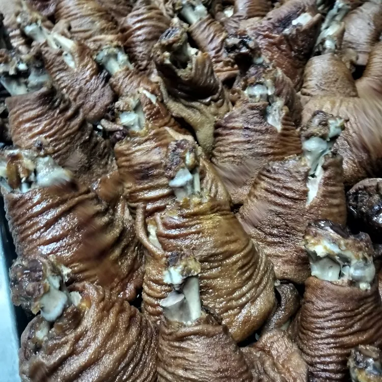安徽风味 农家猪肘子 虎皮 下酒菜 特色大席肘子