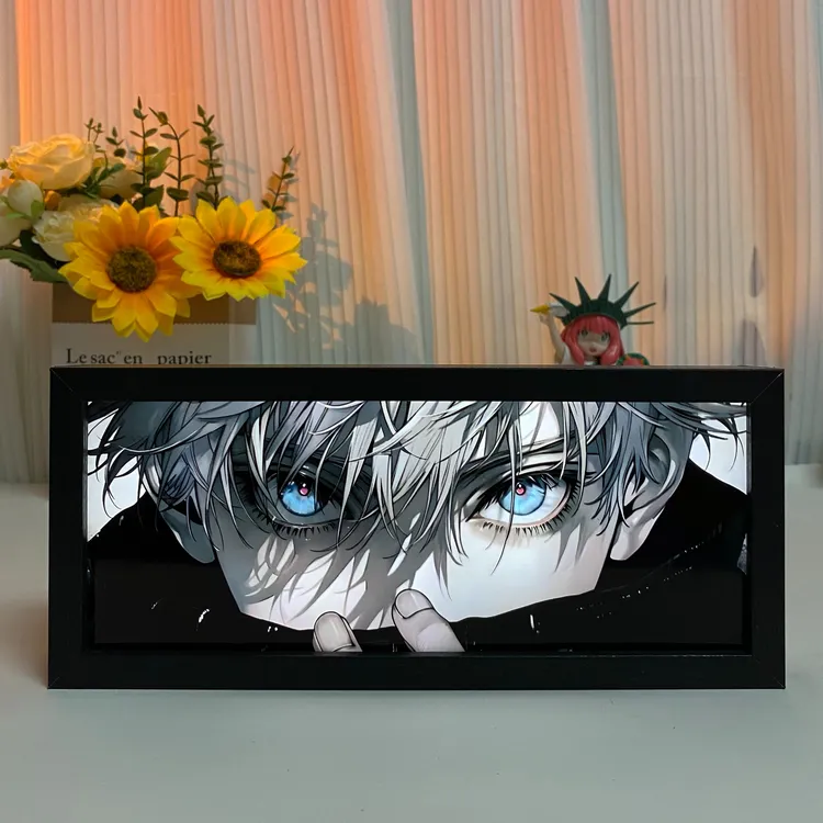 【咒术回战】创意灯光画LED小夜灯 桌面摆件 氛围灯 可定制 4K画质