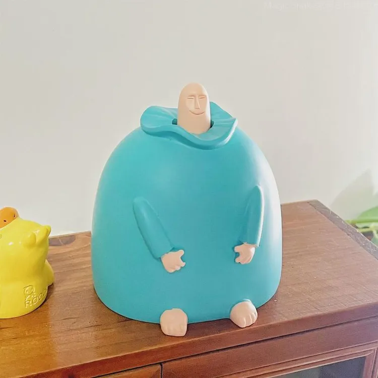 “藏在身体里的中指”搞笑中指摆件整蛊玩具桌面创意沙雕礼物