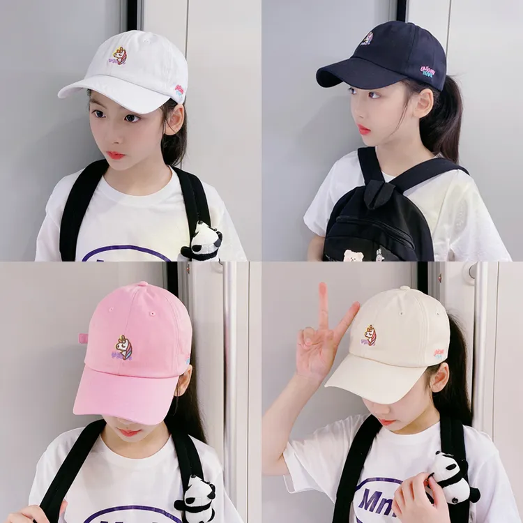 春夏儿童帽子3-6岁男童棒球帽透气7-14岁女童遮阳帽防晒童帽大童