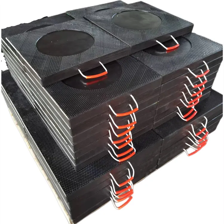 泵车支腿垫板超高分子量聚乙烯板 吊车抗压支腿垫脚块 泵车垫脚板