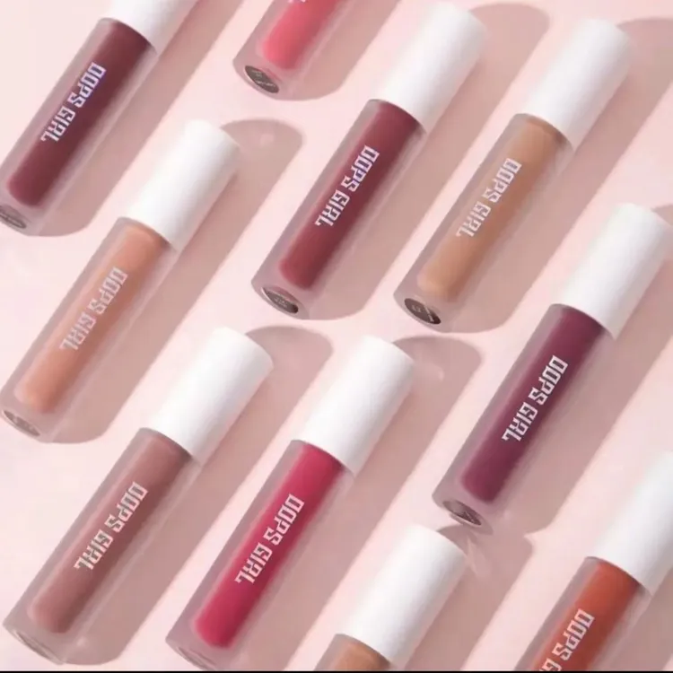 OOPS GIRL哑光唇釉不脱色不沾杯学生平价好用唇釉哑光唇釉
