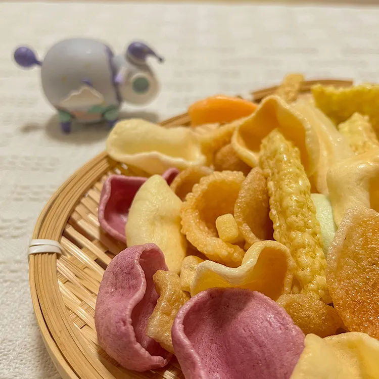 宠粉福利 【全家福10种虾片】零食膨化食品鲜果蔬脆自炸胚料好吃