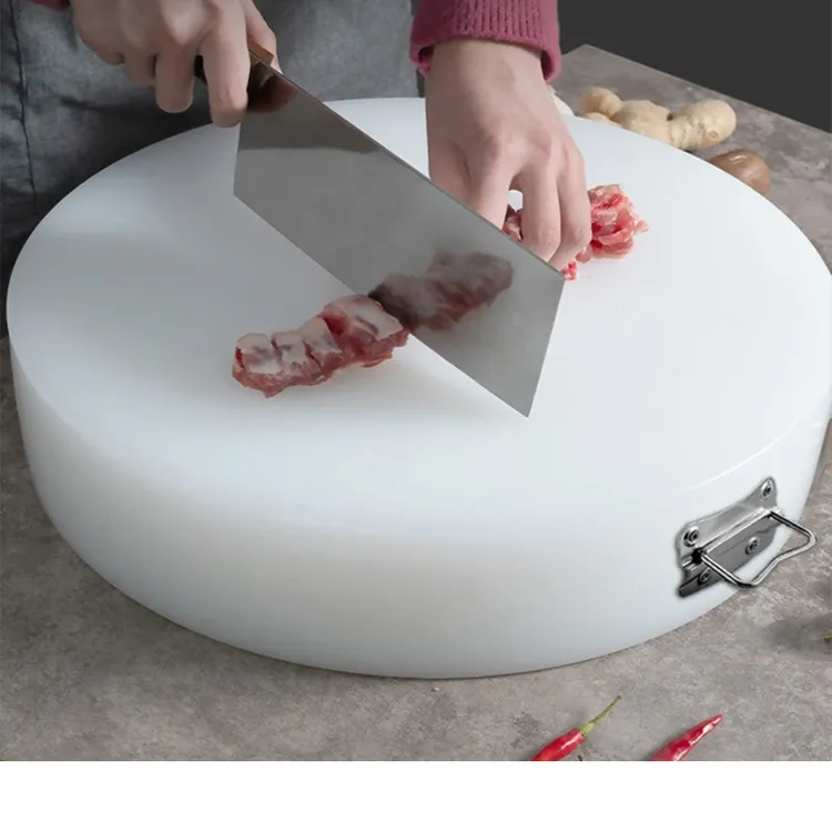 砧汇切菜板家用实心防霉圆形剁肉墩多功能案板酒店剁骨砧板面板