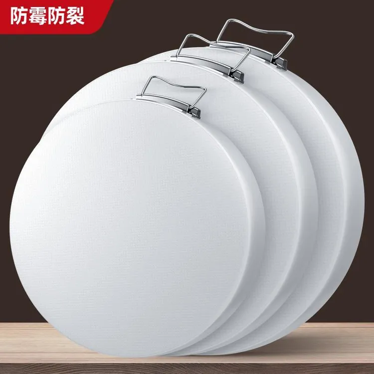 家用加厚实心切菜板多功能菜墩剁肉墩案板面板刀板防霉圆形剁骨