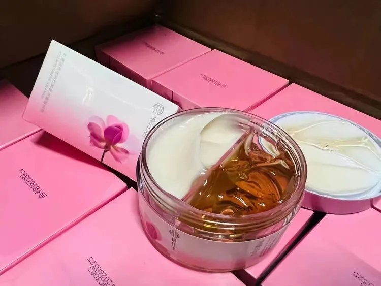 栖花里鸳鸯补水睡眠面膜保湿免洗