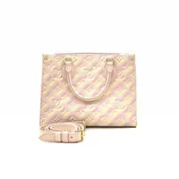 99新 LouisVuitton/路易威登  星辰粉小号onthego包/
