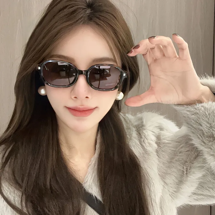 安纳塔小框折叠墨镜太阳眼镜开车偏光防紫外线户外太阳镜90女款