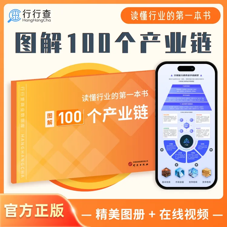 图解100个产业链 | 读懂行业的第一本书 | 商业认知提升 | 行行查