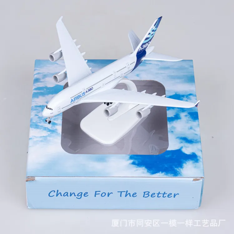 02【童年玩具80后90后】18cm-20cm合金飞机模型合金飞机模型客机