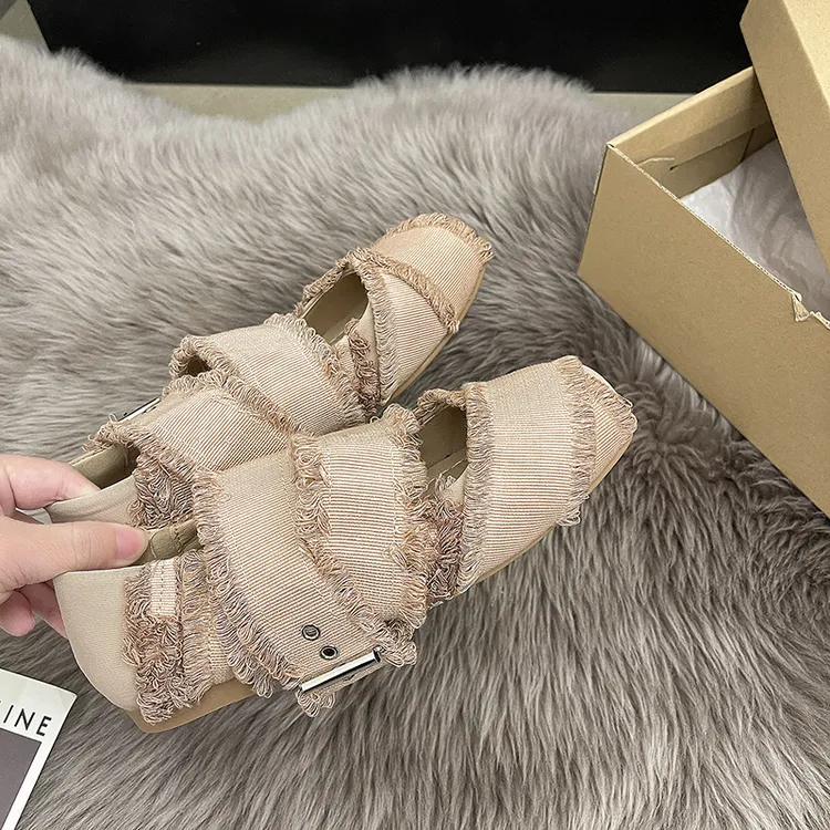 赵昭仪同款法式芭蕾鞋女外穿复古方头玛丽珍鞋交叉绑带平底单鞋子