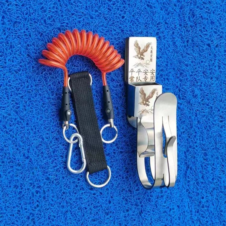 简单款架子工木工腰架电动扳手专用挂钩不锈钢板材