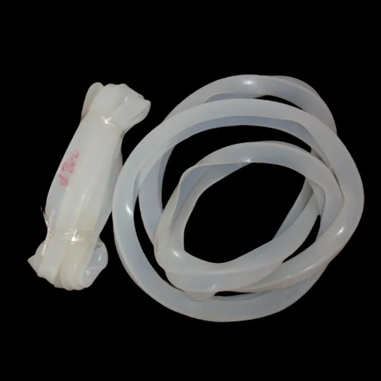 振动筛橡胶密封圈硅胶适用旋振筛密封圈胶条3mm厚U型食品级硅胶圈