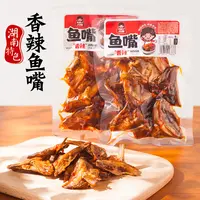 丹姨湖南特产香辣鱼嘴鱼下巴即食熟食休闲零食风味小吃150g大份量