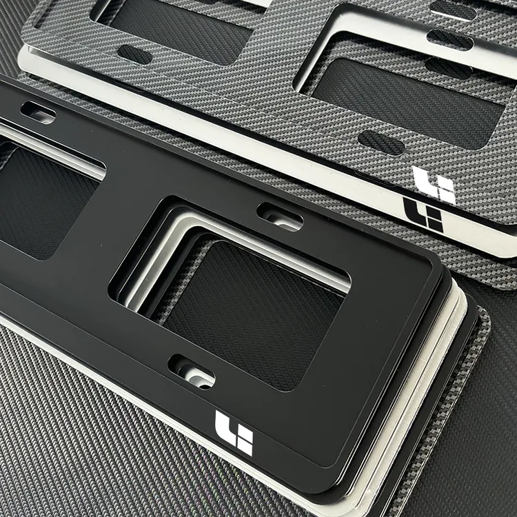 适用理想车牌边框l6 l9 l8 l7 mega新能源绿牌牌照托架车牌架框