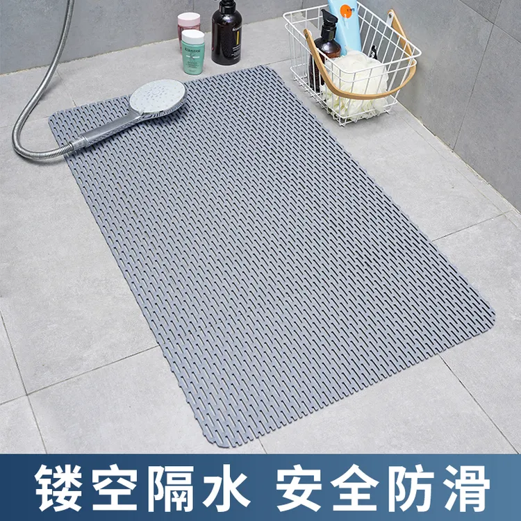 家用浴室防滑垫淋浴洗澡防滑地垫厕所隔水垫卫浴防水脚垫镂空垫子