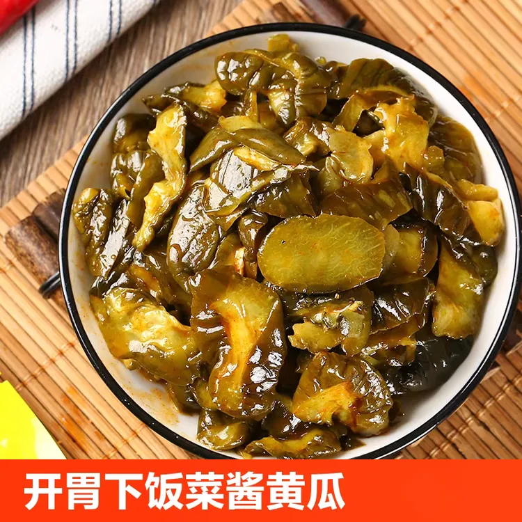 精品酱黄瓜开胃新鲜脆瓜段美味爽口下饭黄瓜酱瓜泡菜爽口黄瓜