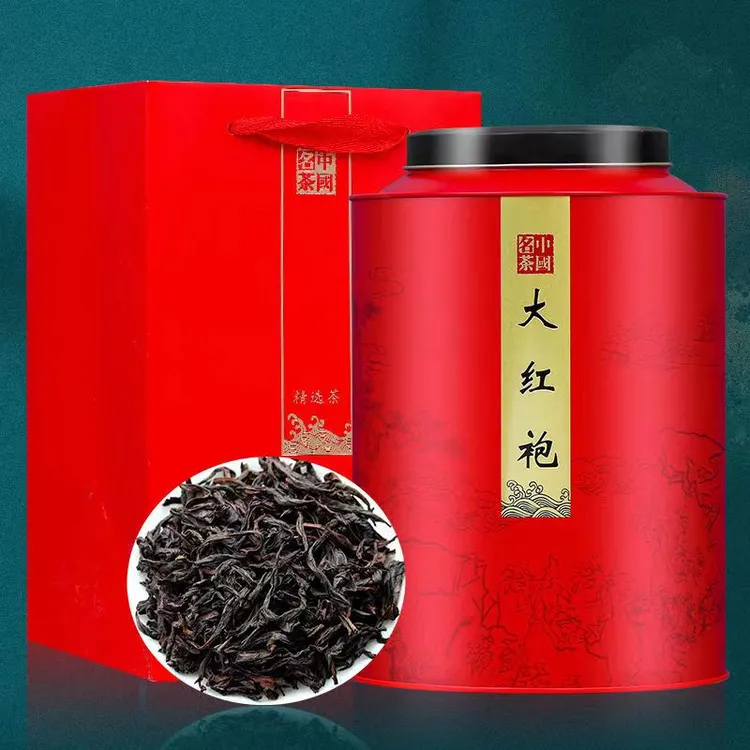 大红袍武夷岩茶大桶装500克2024新茶散茶经典传承罐装浓香型