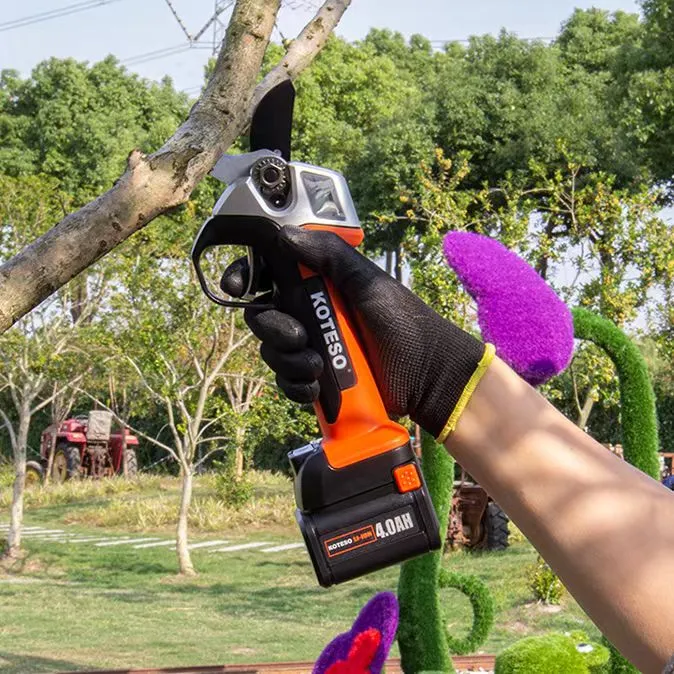 老人头新款E35电动修枝剪