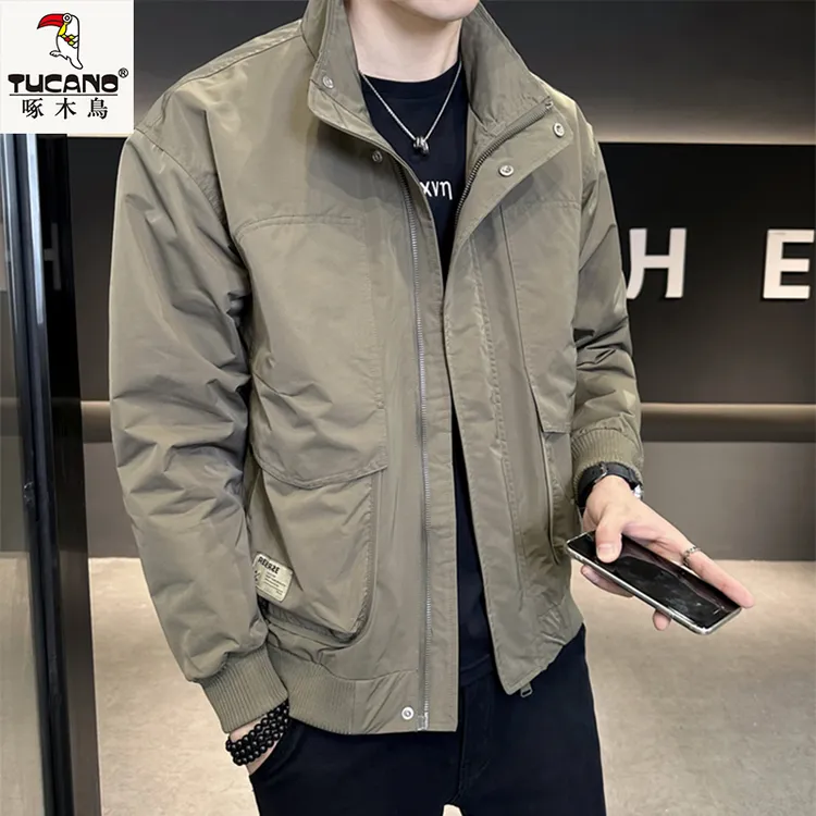TUCANO/啄木鳥秋装新款男士夹克时尚百搭潮流立领外套韩版上衣