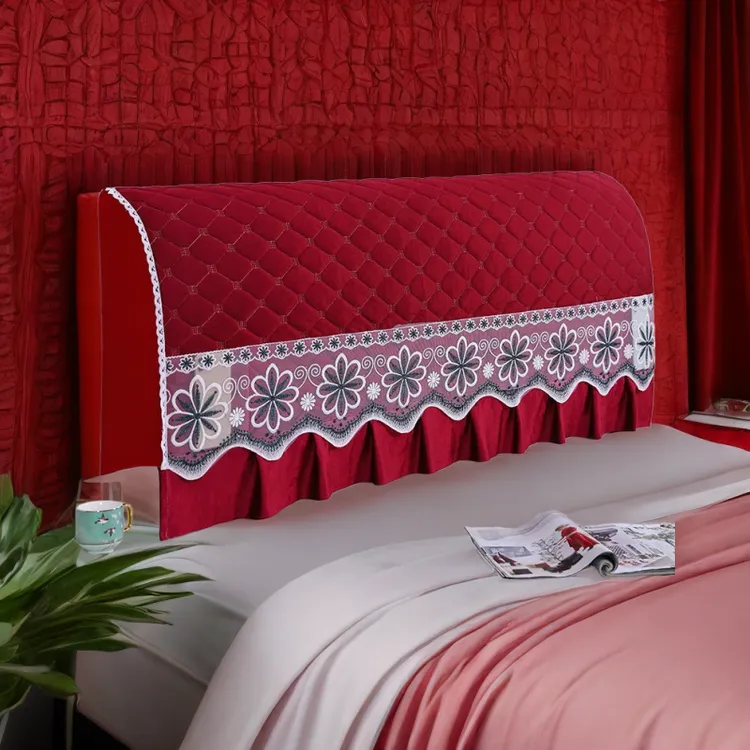 冬季款卧室加厚简约弹力防撞全包防滑床头罩包床头靠背罩套通用款