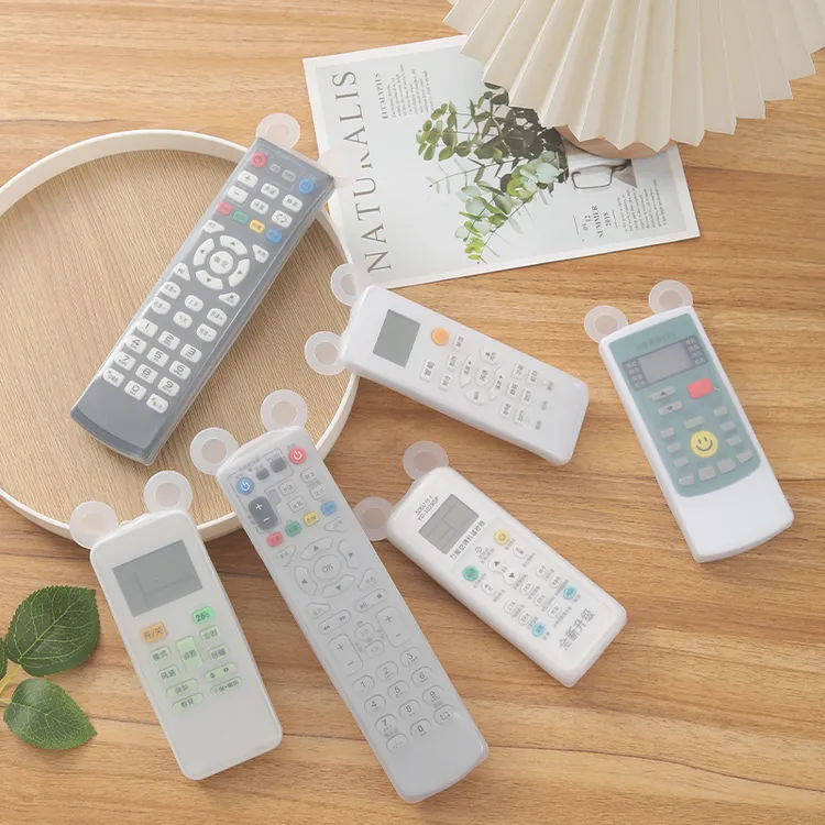 遥控器保护套电视空调通用硅胶清晰防水袋防摔防尘罩原装遥控板罩