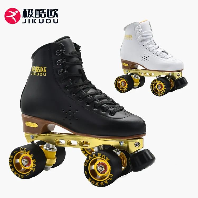 JIKUOU/极酷欧极酷欧定制专业高端精雕CNC支架铝合金双排轮滑鞋
