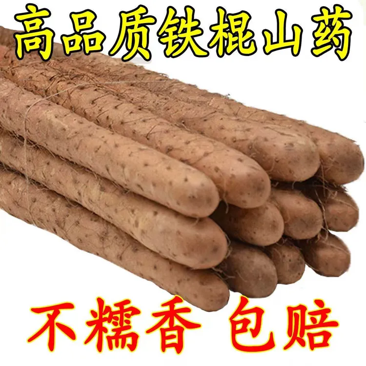 【加粗新鲜山药】带箱5斤软糯香甜生鲜蔬菜产地直发30-50cm